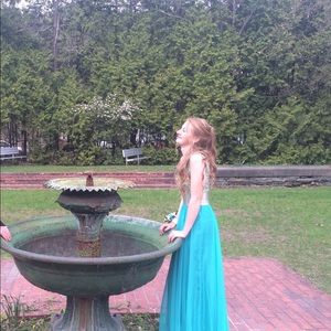 Blue Prom Dress